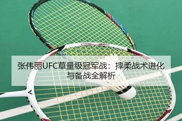 张伟丽UFC草量级冠军战：摔柔战术进化与备战全解析